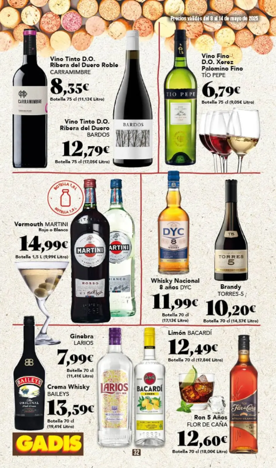 Página 32 en Nuevos precios en GADIS España