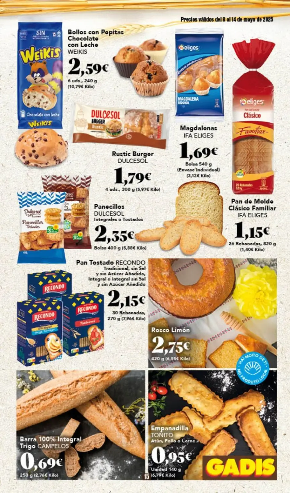 Página 15 en Nuevos precios en GADIS España