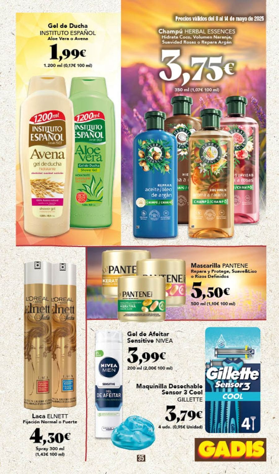 Ofertas de GADIS supermercado España de 8 a 14 mayo 2025 Nuevos precios