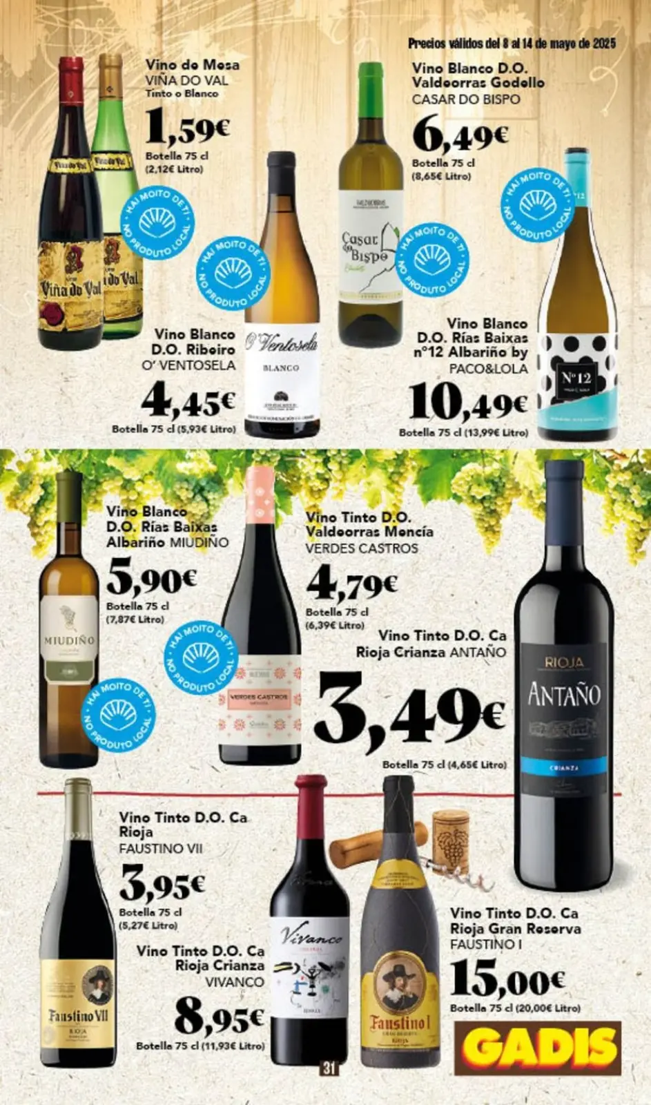 Página 31 en Nuevos precios en GADIS España