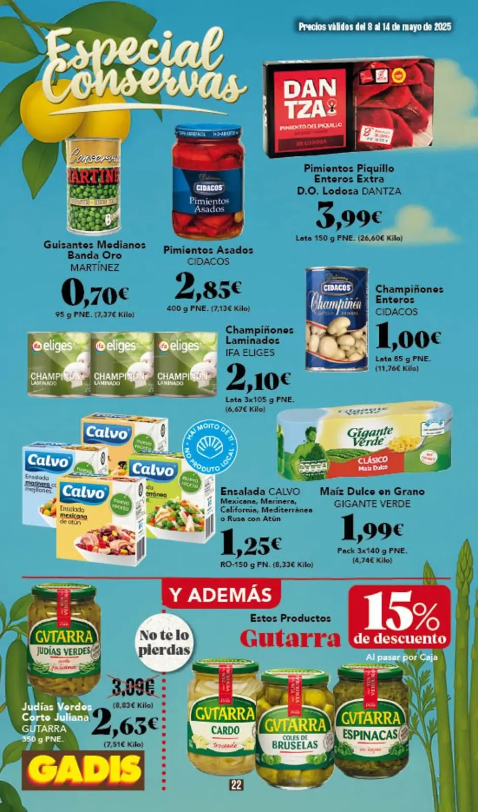 Página 22 en Nuevos precios en GADIS España