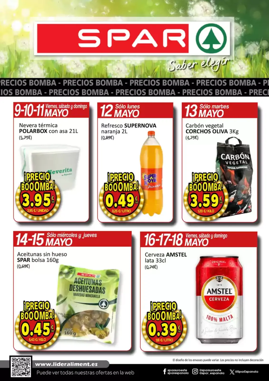 Página 1 en bombazos Ofertas en SPAR España