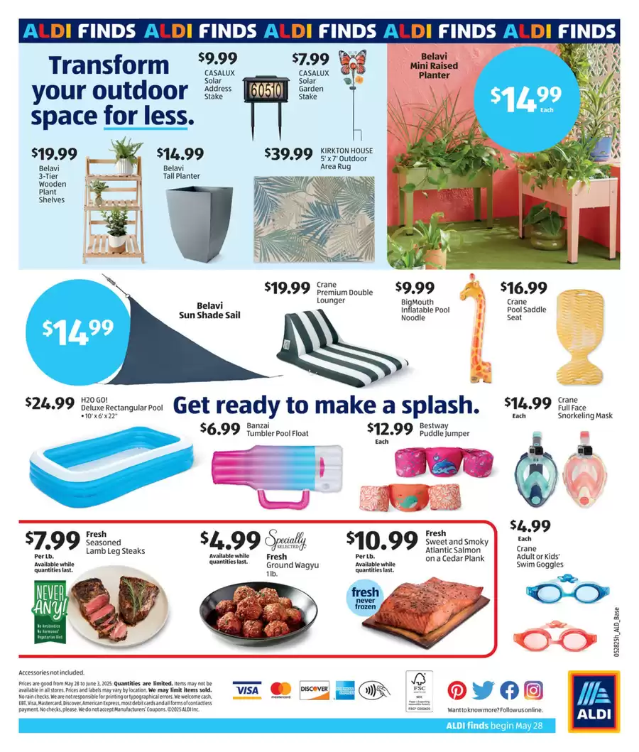 Ofertas de ALDI Estados Unidos de 28 mayo a 3 junio 2025 Mejores ofertas