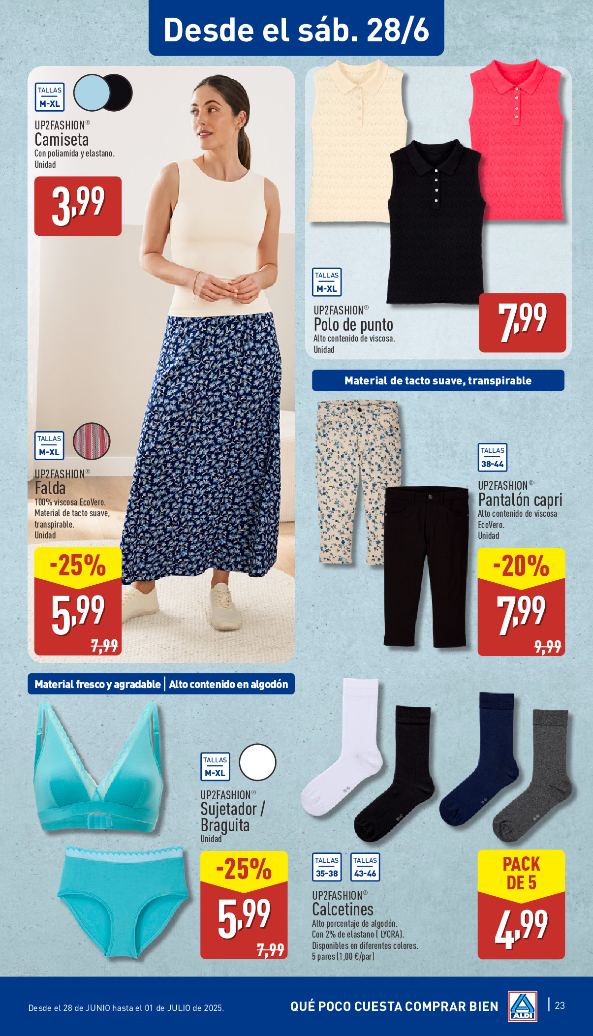 ALDI Spain Offers from 23 to 29 June 2025 Weekly offers