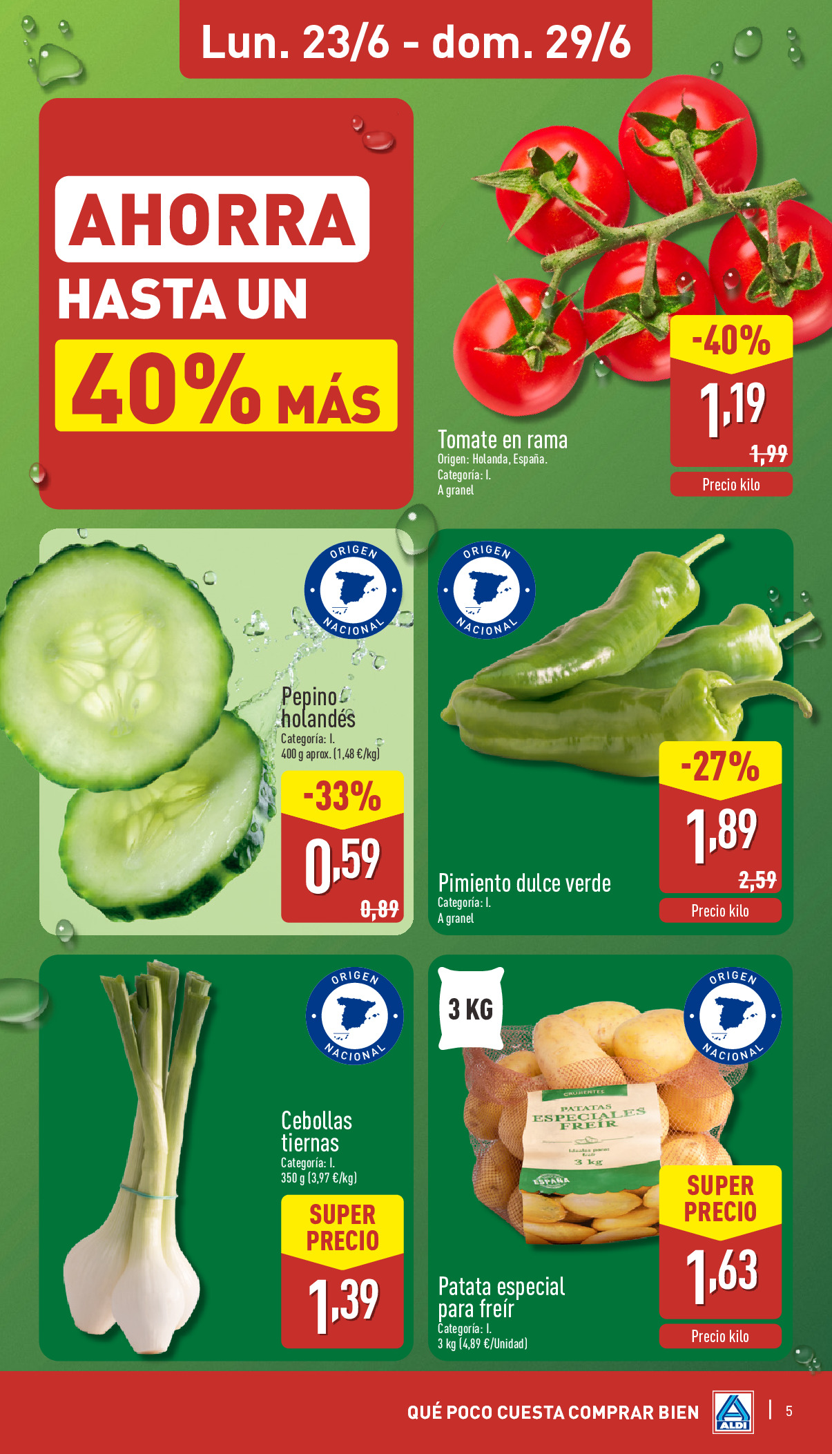 ALDI Spain Offers from 23 to 29 June 2025 Weekly offers