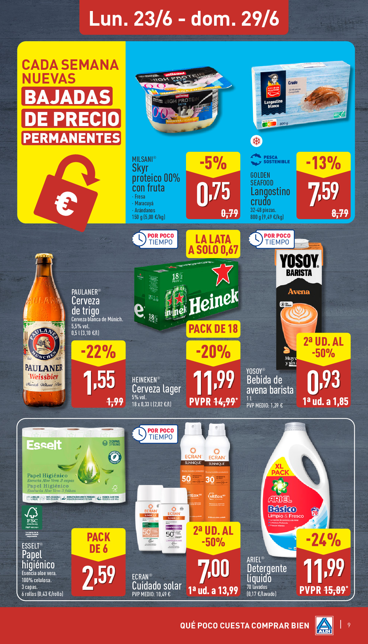 ALDI Spain Offers from 23 to 29 June 2025 Weekly offers