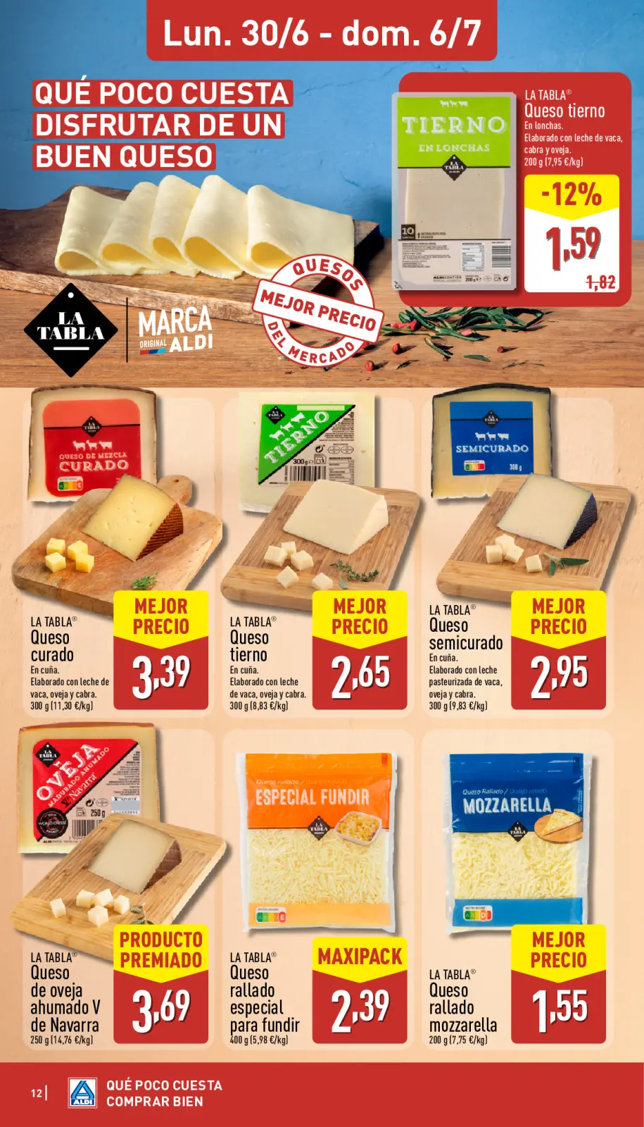Página 12 en ofertas semanales en ALDI España