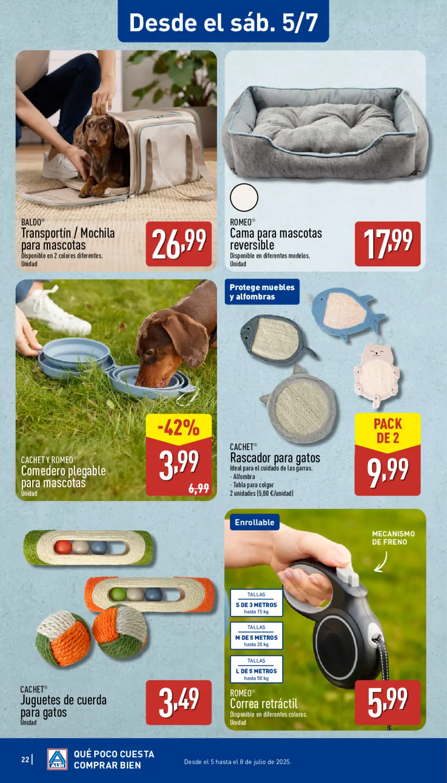 Página 22 en ofertas semanales en ALDI España