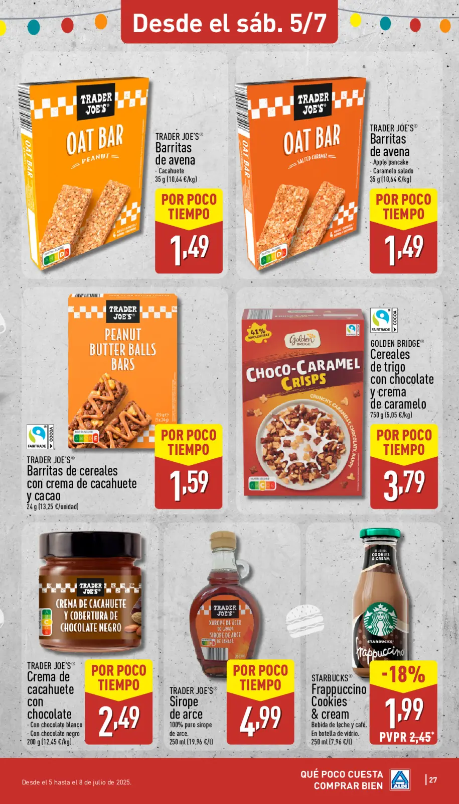 Página 27 en ofertas semanales en ALDI España