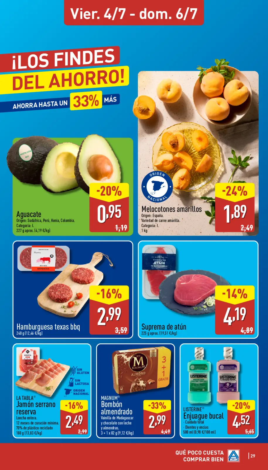 Página 29 en ofertas semanales en ALDI España