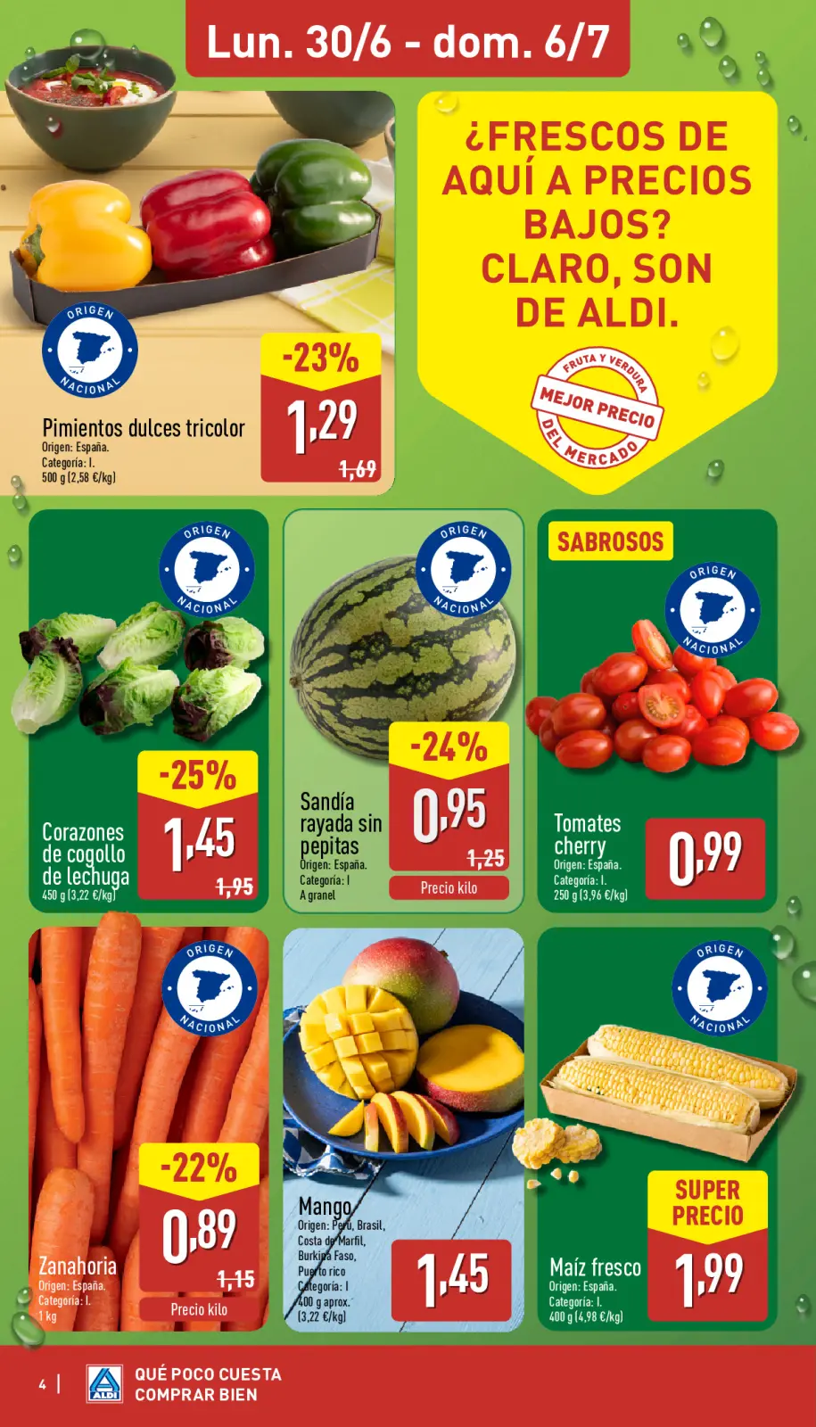 Página 4 en ofertas semanales en ALDI España