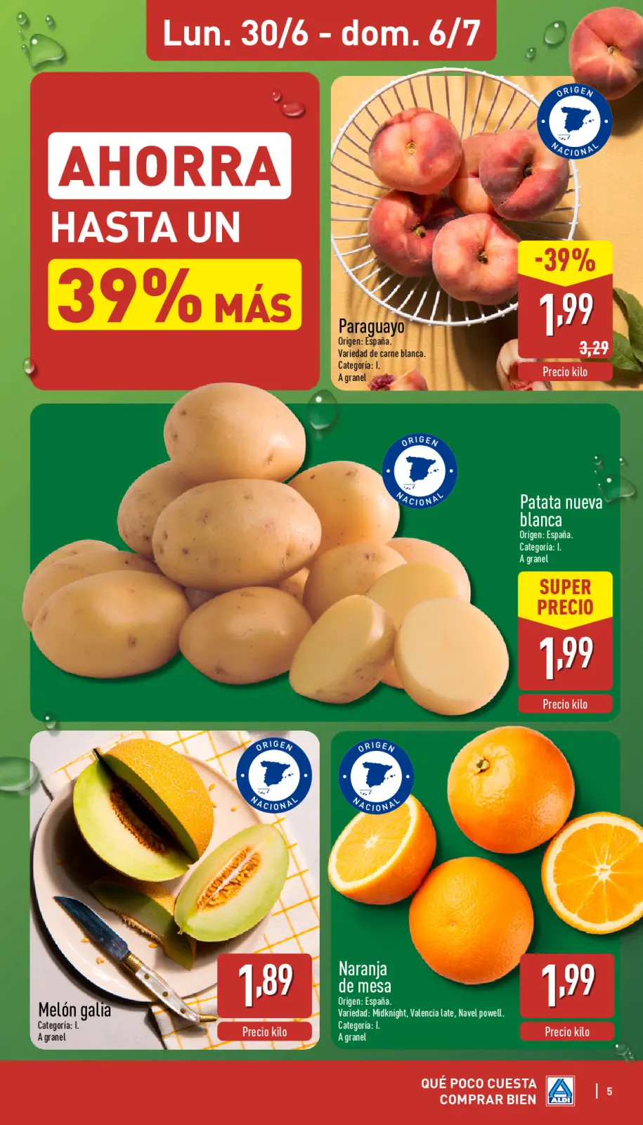 Página 5 en ofertas semanales en ALDI España