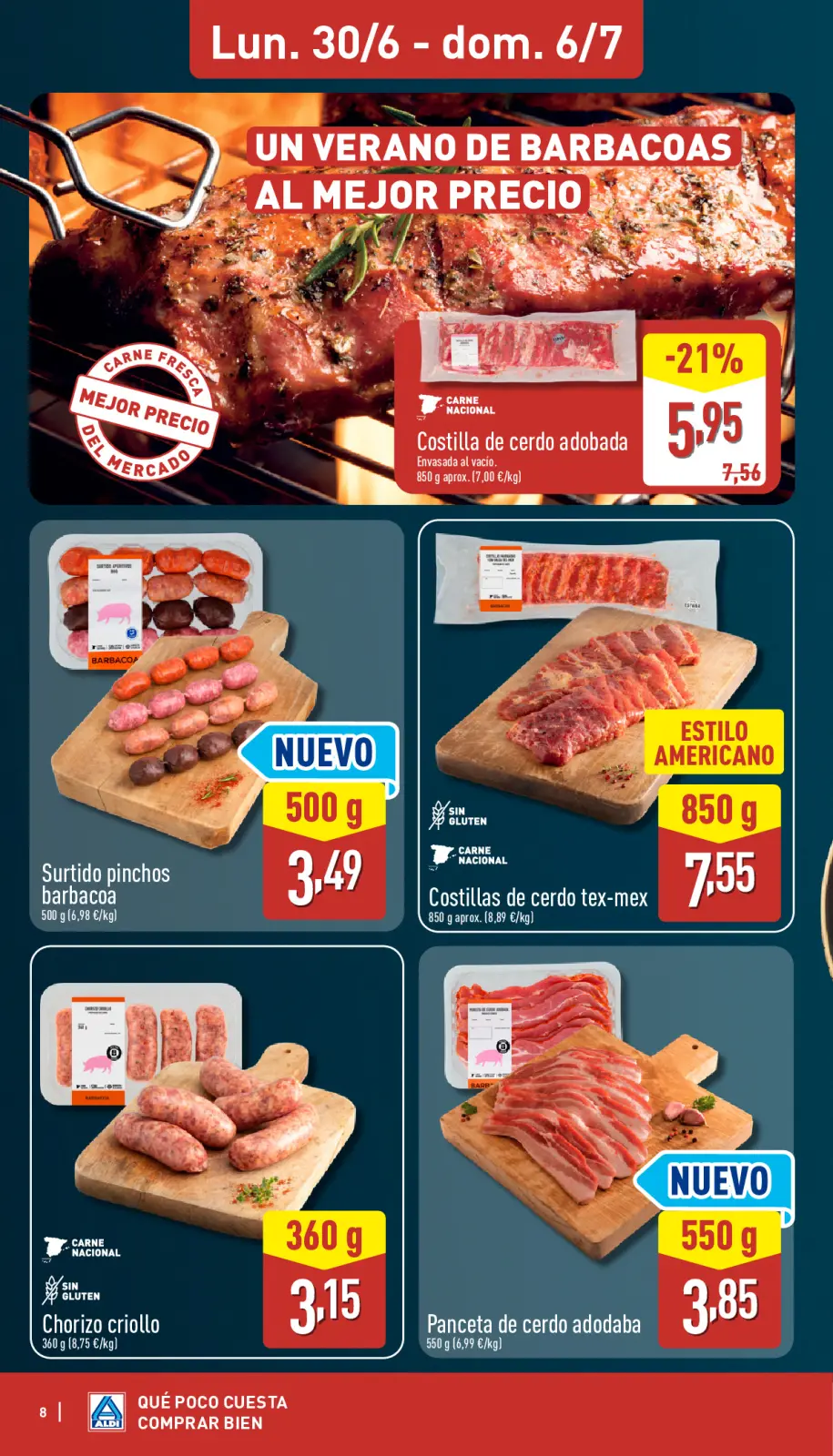Página 8 en ofertas semanales en ALDI España
