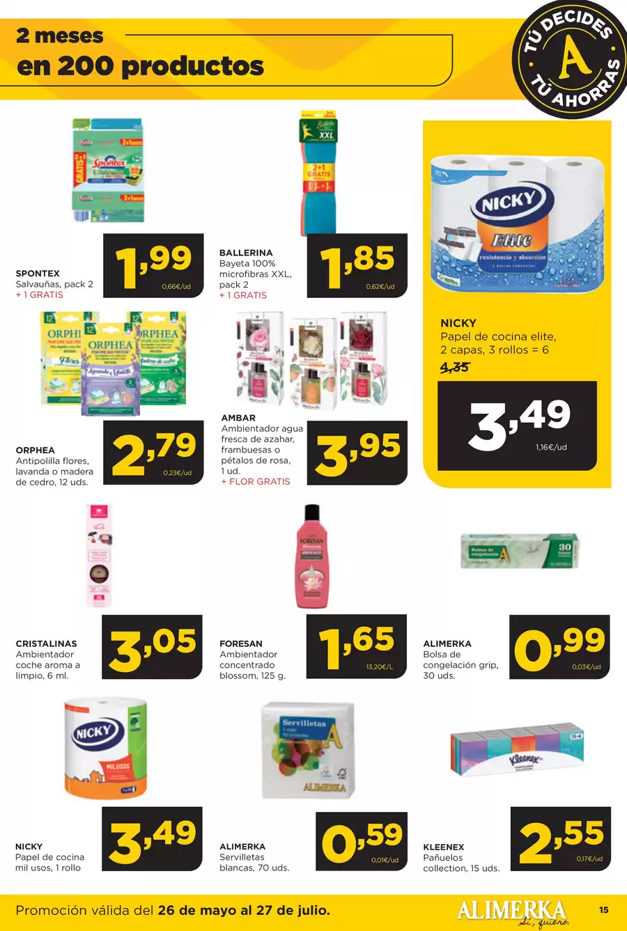Ofertas de ‎Alimerka Supermercados‎ España de 2 junio a 27 julio 2025 ofertas semanales