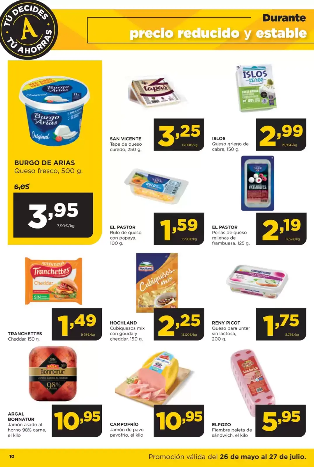 Página 10 en ofertas semanales en ‎Alimerka Supermercados‎ España