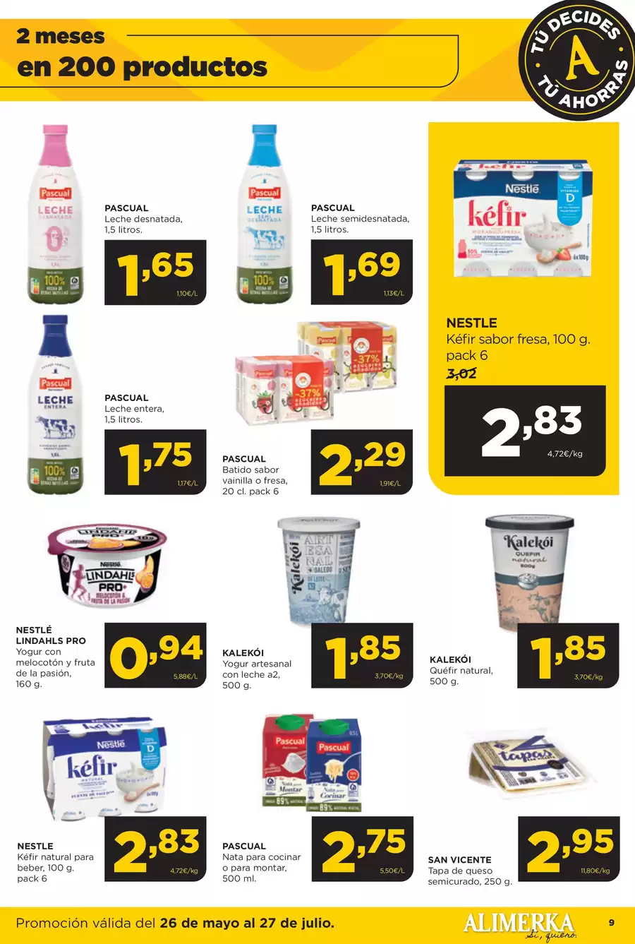 Ofertas de ‎Alimerka Supermercados‎ España de 2 junio a 27 julio 2025 ofertas semanales