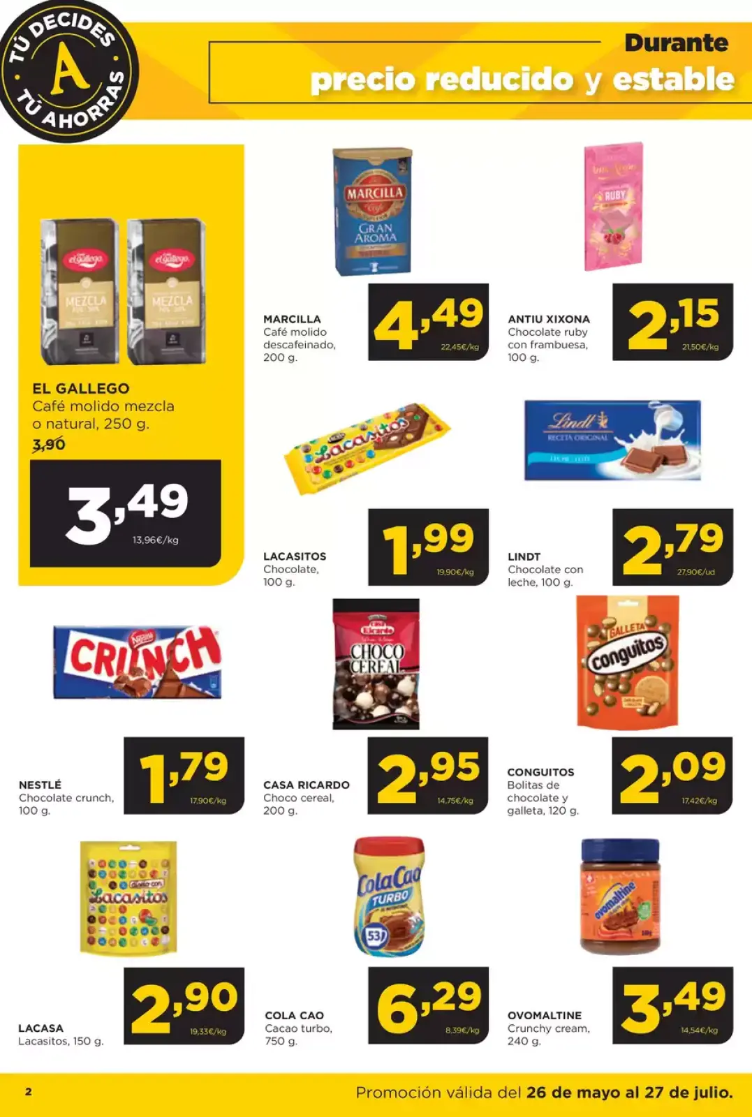 Página 2 en ofertas semanales en ‎Alimerka Supermercados‎ España