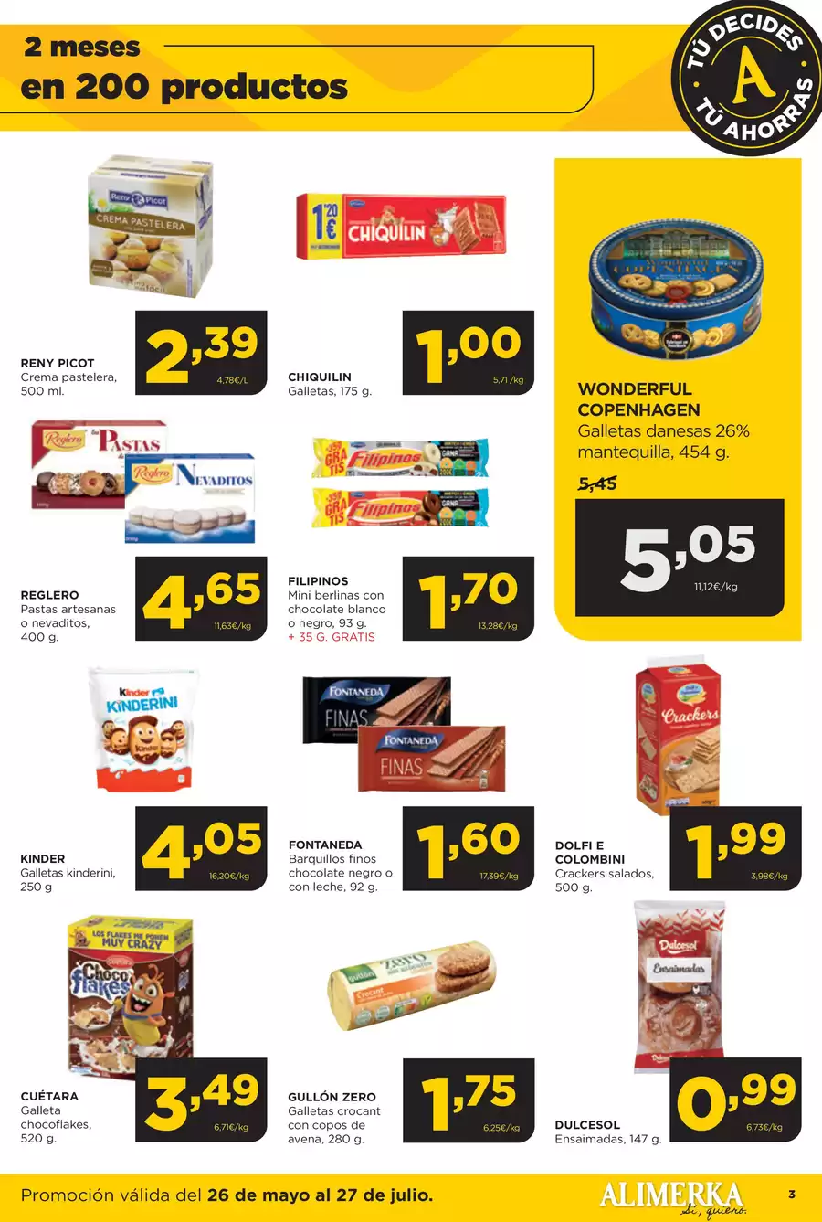 Ofertas de ‎Alimerka Supermercados‎ España de 2 junio a 27 julio 2025 ofertas semanales