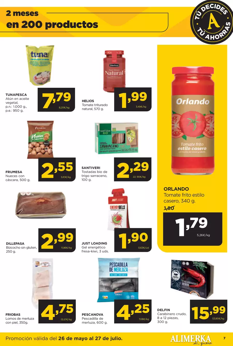 Ofertas de ‎Alimerka Supermercados‎ España de 2 junio a 27 julio 2025 ofertas semanales