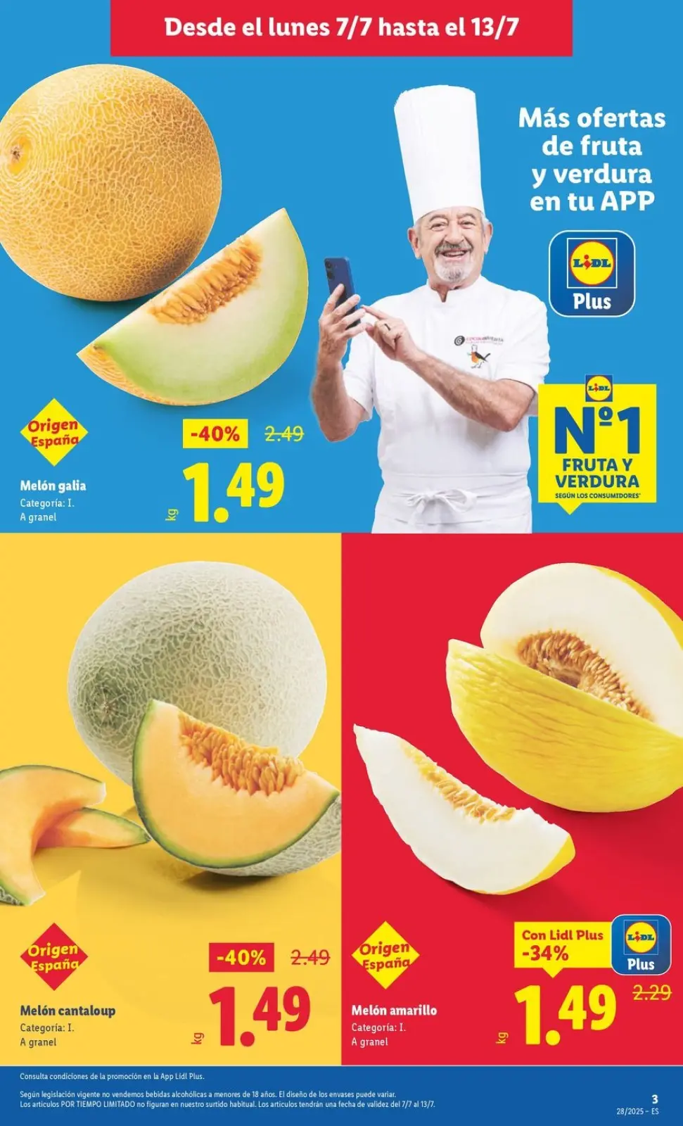 Page 3 dans Offres hebdomadaires chez Lidl Espagne