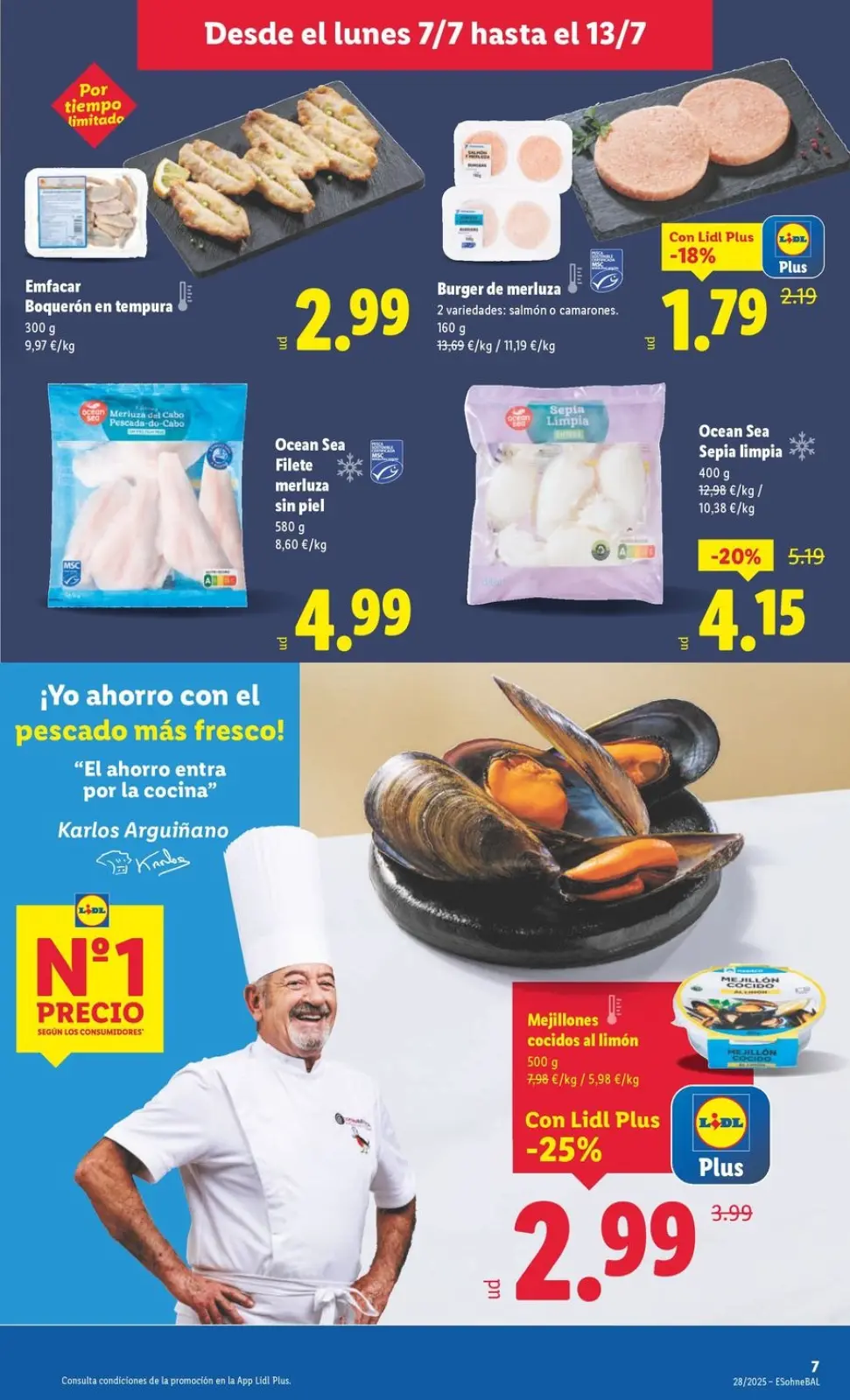 Page 7 dans Offres hebdomadaires chez Lidl Espagne