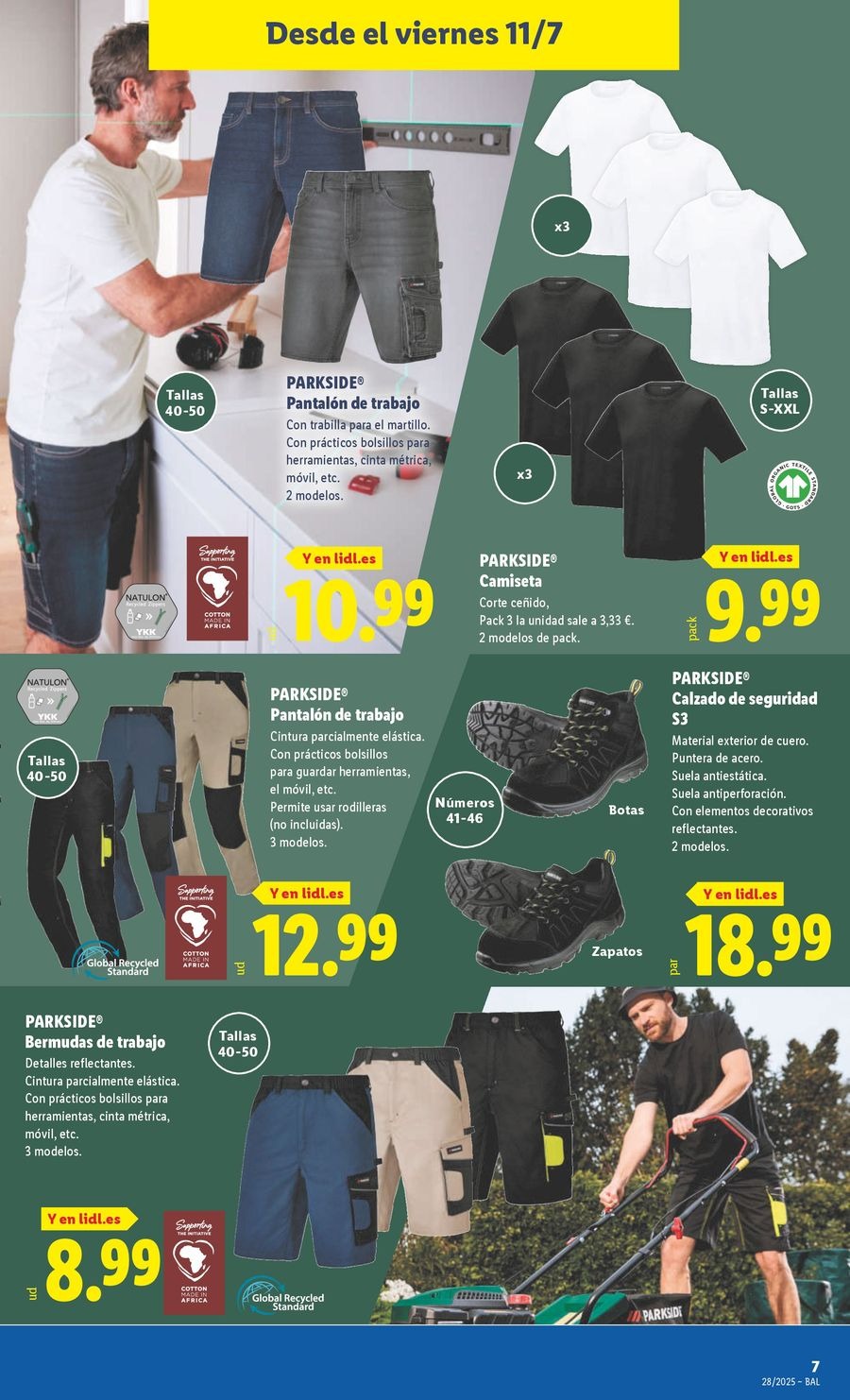 Lidl Spain Offers from 7 to 13 July 2025 Bazaar Deals