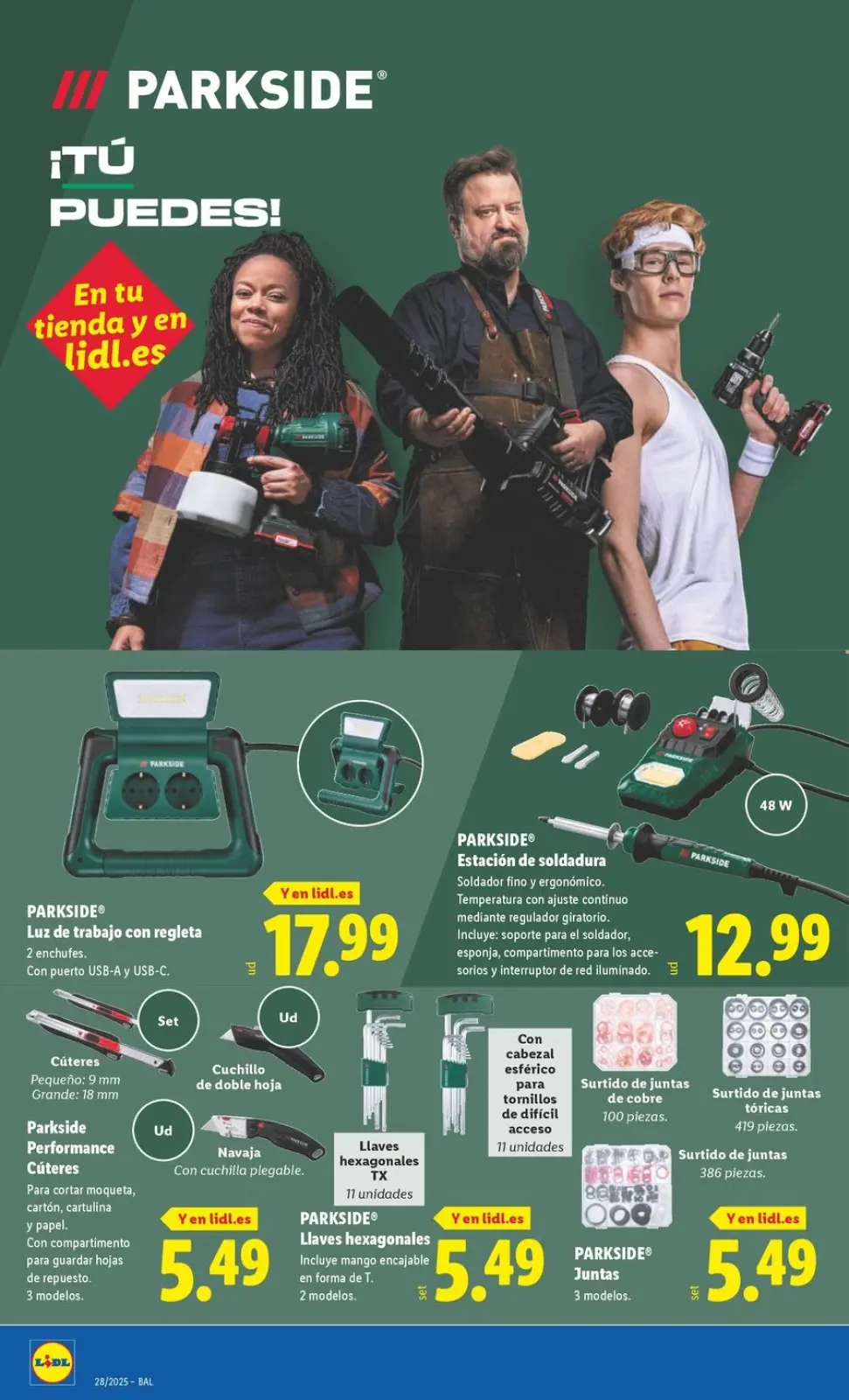 Page 14 dans Offres du bazar chez Lidl Espagne