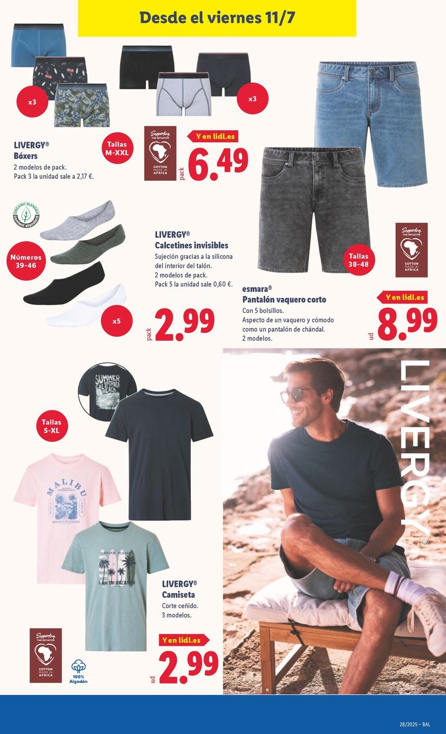 Lidl Spain Offers from 7 to 13 July 2025 Bazaar Deals
