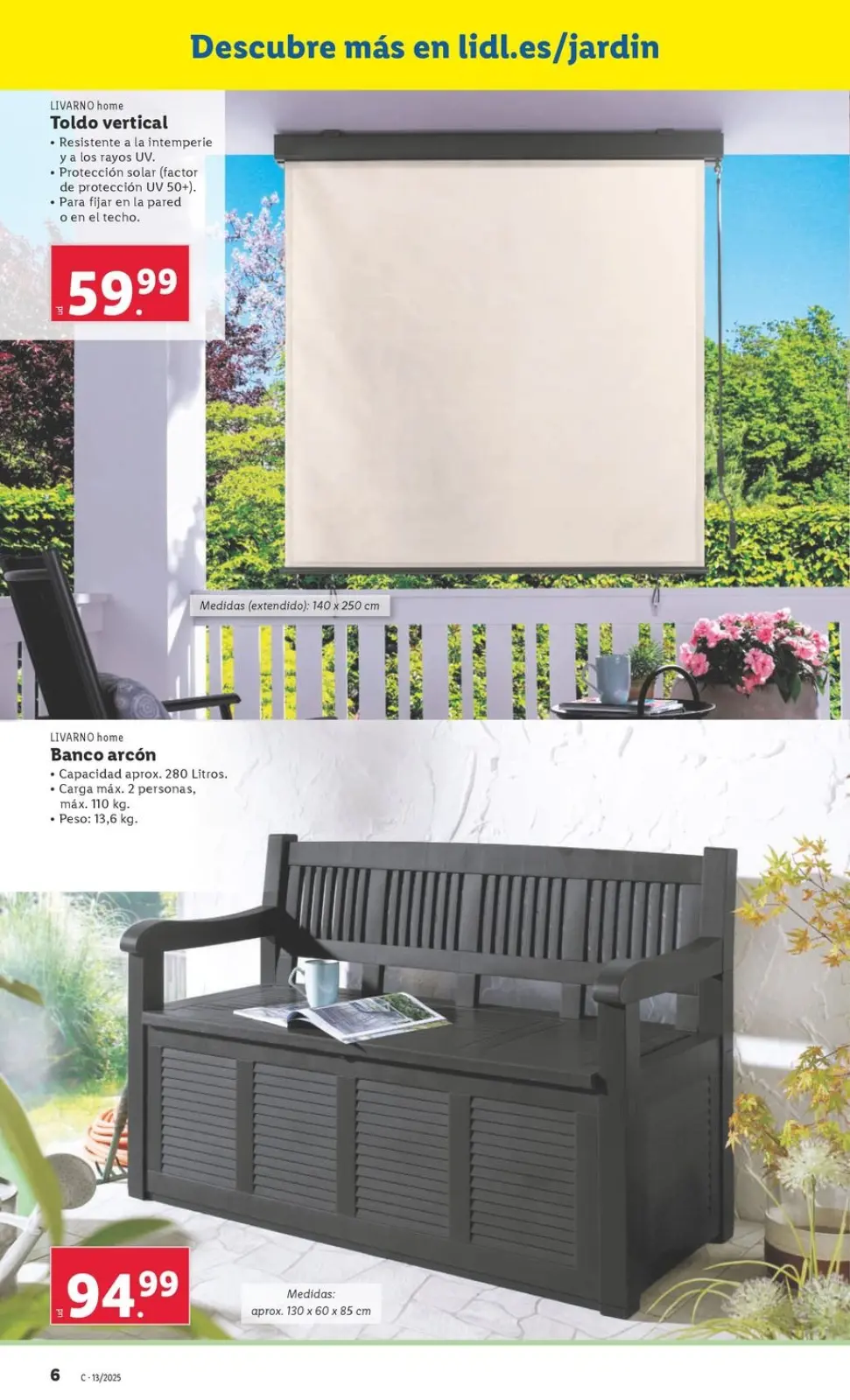 Page 6 dans Donnez vie à votre JARDIN Offres chez Lidl Espagne