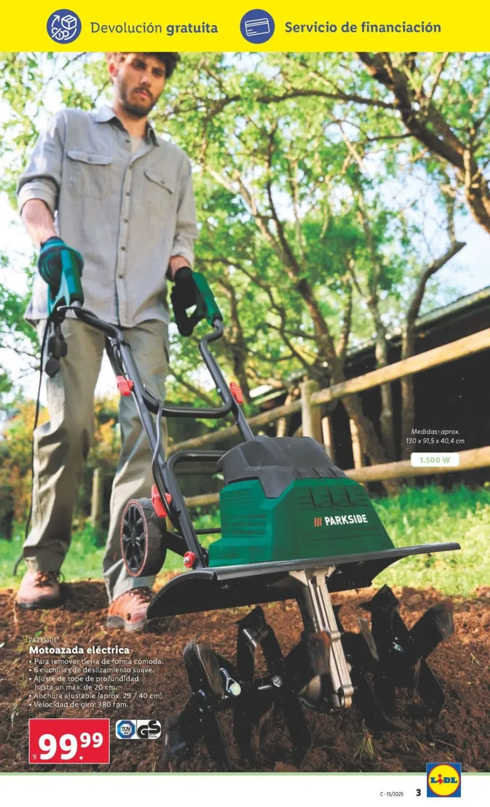 Page 3 dans Donnez vie à votre JARDIN Offres chez Lidl Espagne