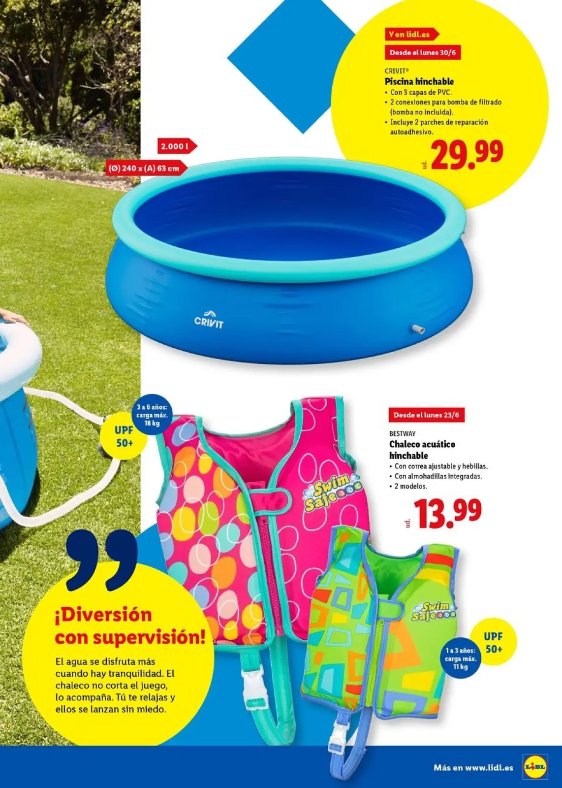 Page 45 dans Offres d'été chez Lidl Espagne
