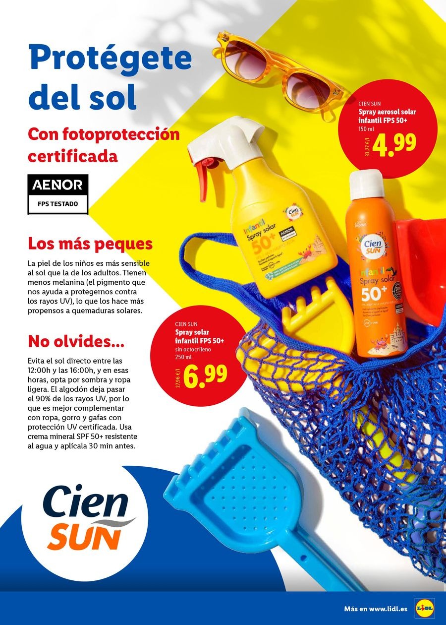 Lidl Spain Offers from 20 June to 24 August 2025 Summer Deals