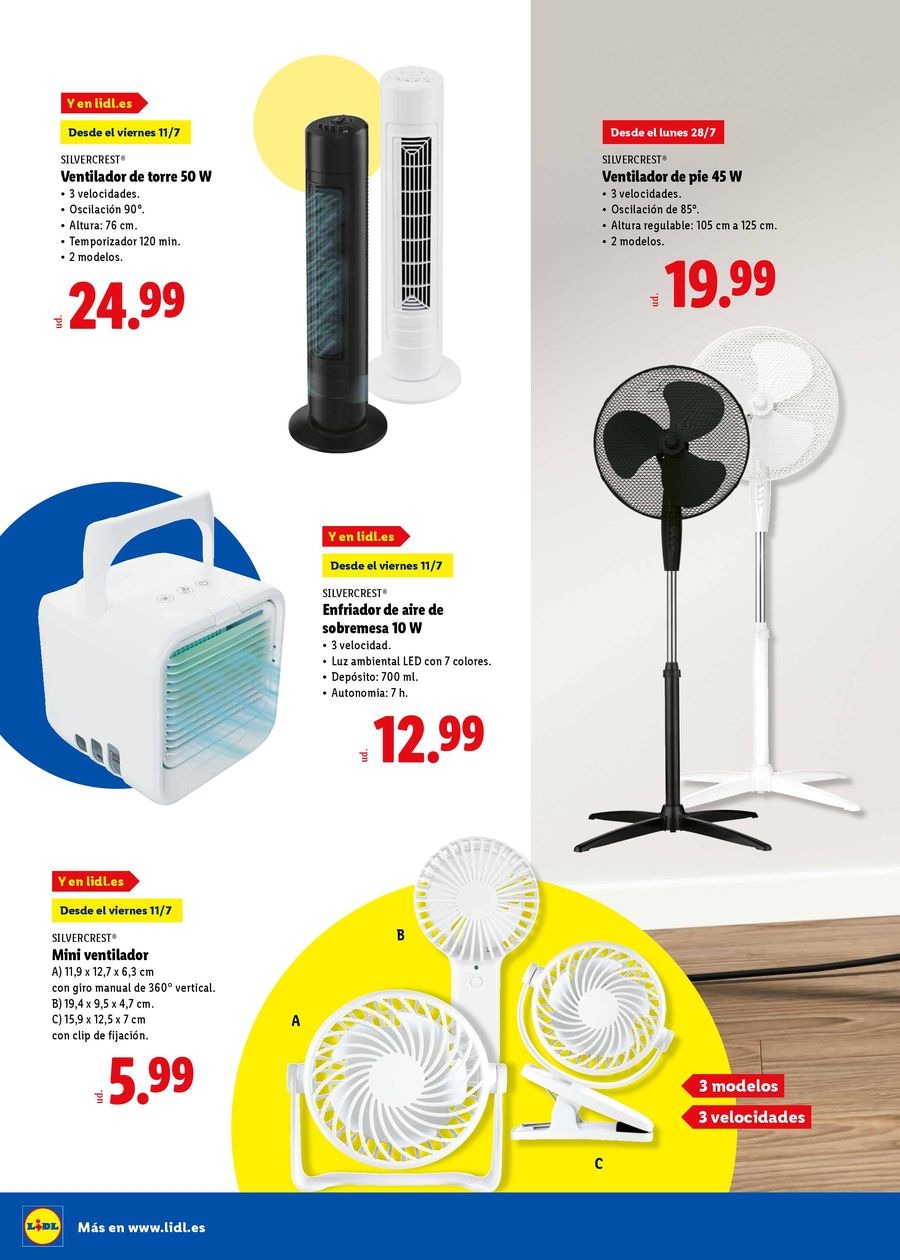 Lidl Spain Offers from 20 June to 24 August 2025 Summer Deals