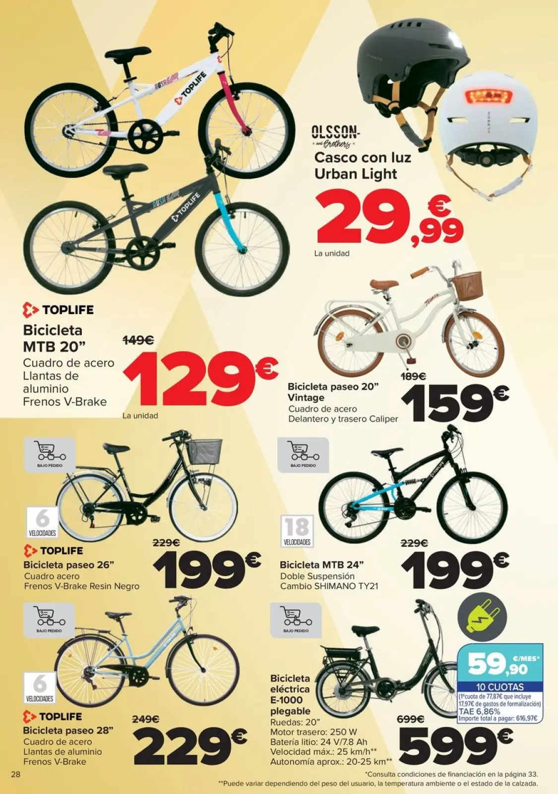 صفحة 28 ضمن عروض الأجازة في كارفور إسبانيا