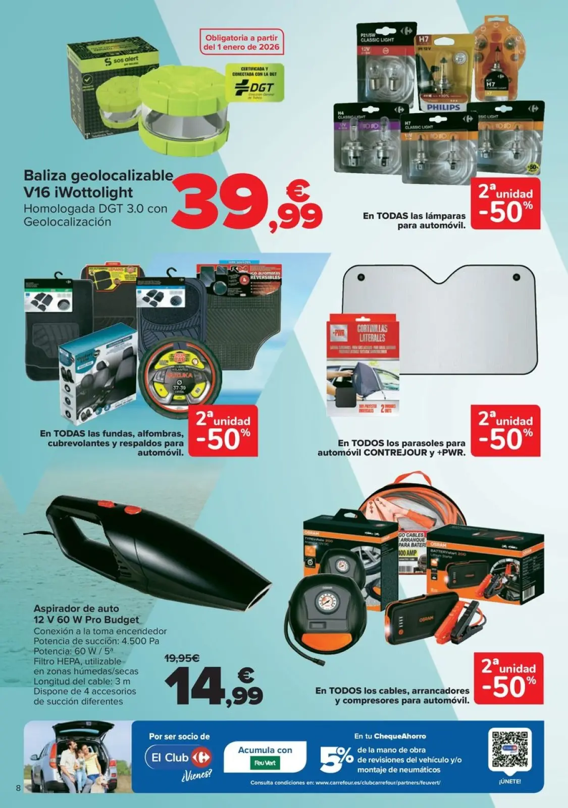 صفحة 8 ضمن عروض الأجازة في كارفور إسبانيا