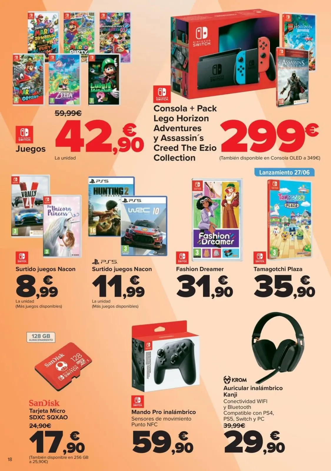 صفحة 18 ضمن عروض الأجازة في كارفور إسبانيا