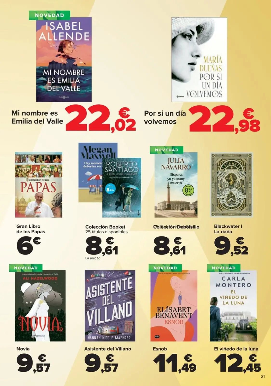 صفحة 21 ضمن عروض الأجازة في كارفور إسبانيا