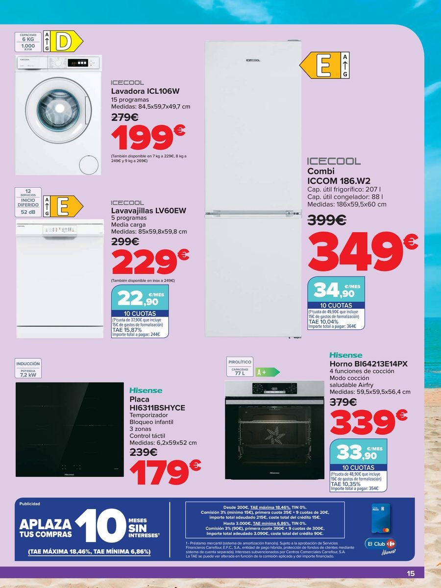 Carrefour Spain Offers from 7 to 30 July 2025 ELECTROVERANO Offers