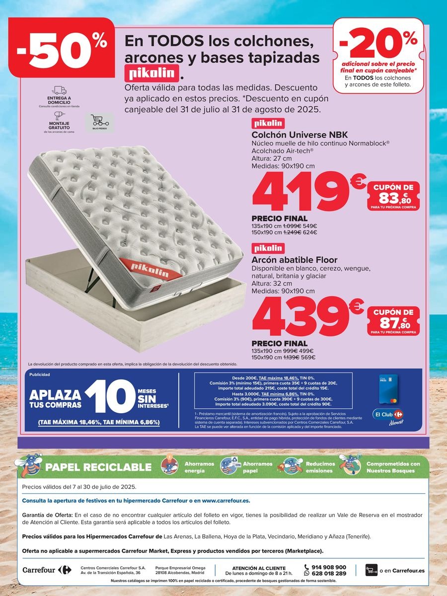 Carrefour Spain Offers from 7 to 30 July 2025 ELECTROVERANO Offers