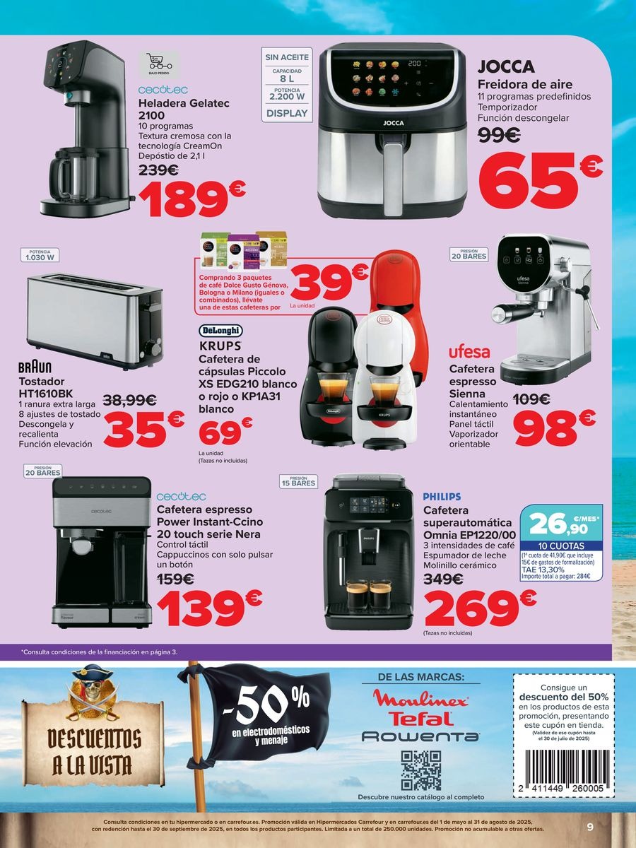 Carrefour Spain Offers from 7 to 30 July 2025 ELECTROVERANO Offers