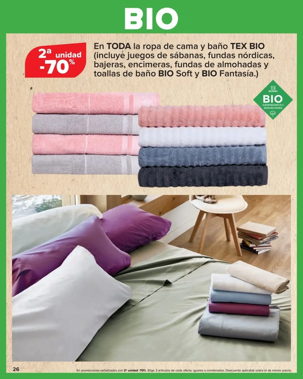 صفحة 26 ضمن عروض بايو في كارفور إسبانيا