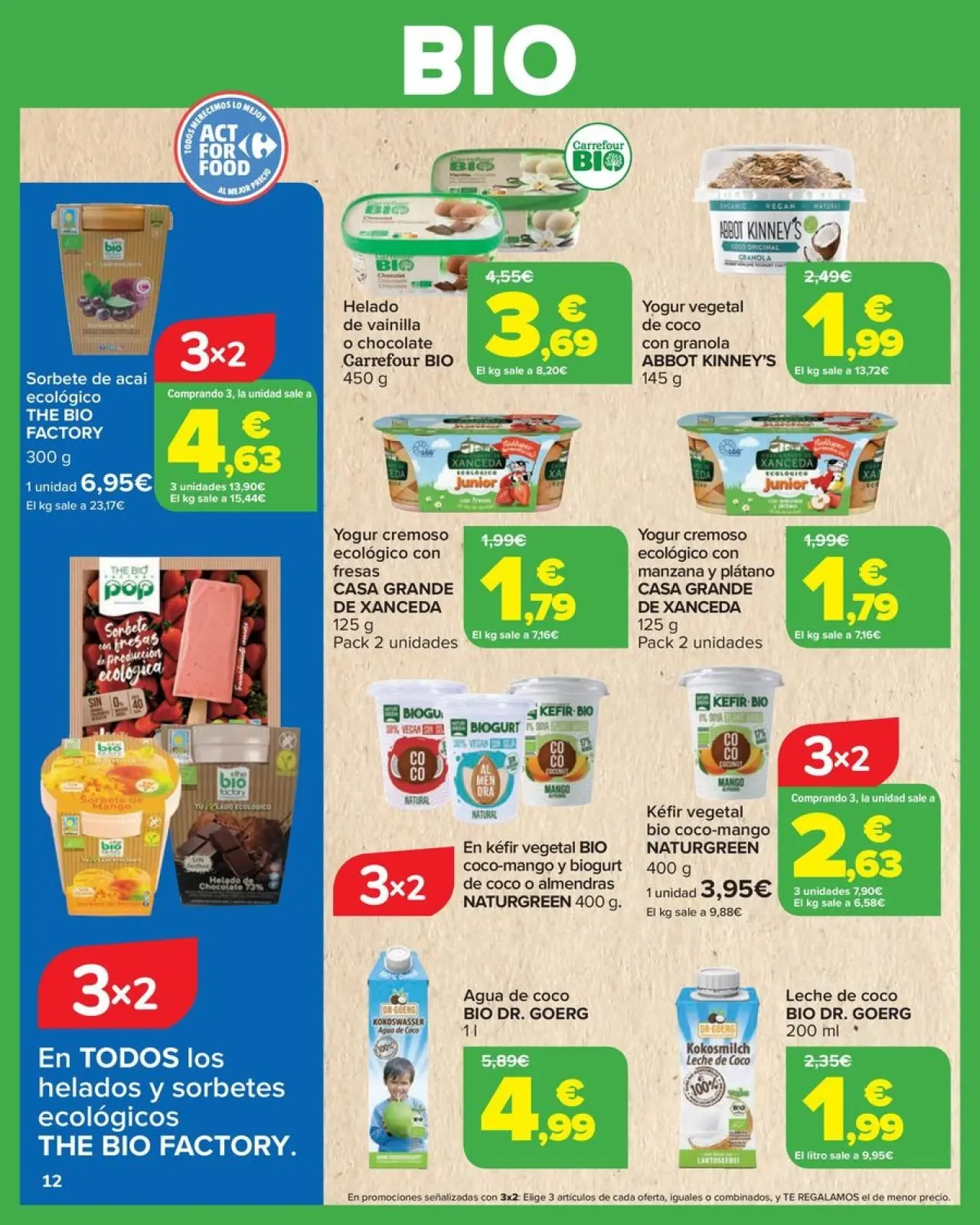 صفحة 12 ضمن عروض بايو في كارفور إسبانيا