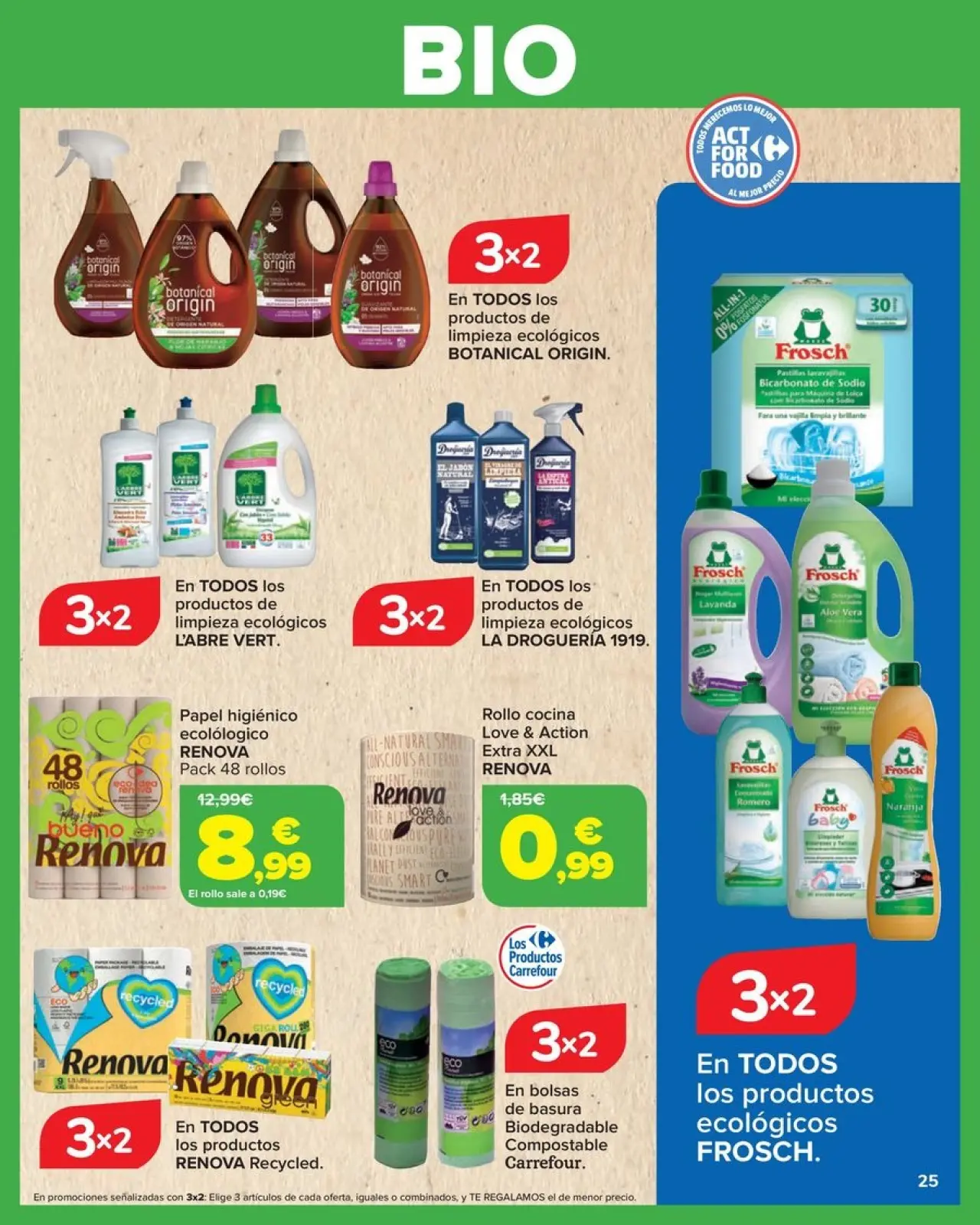صفحة 25 ضمن عروض بايو في كارفور إسبانيا