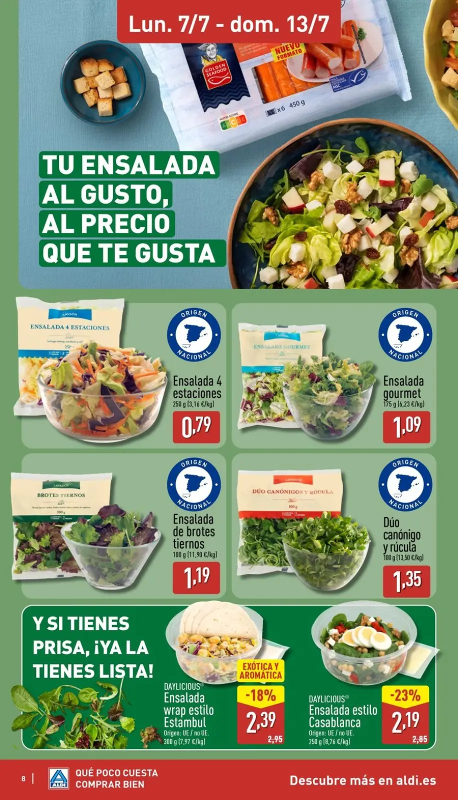 صفحة 8 ضمن عروض الشراء الجيد في ألدي إسبانيا