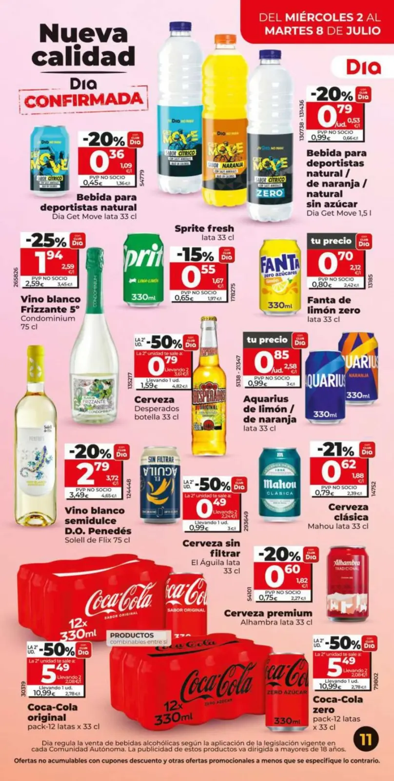 Page 11 dans Nouvelles offres de qualité chez Dia Espagne