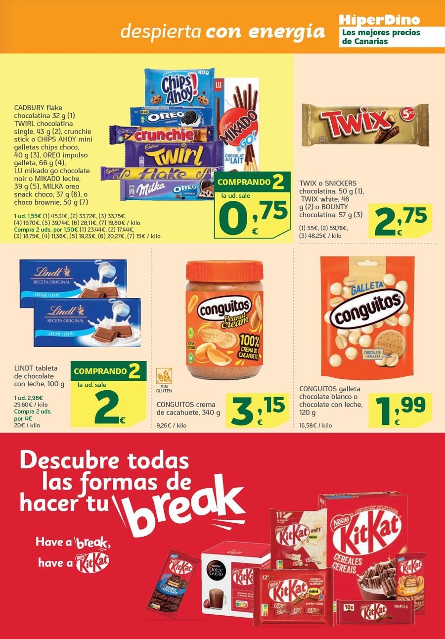 Ofertas de HiperDino España de 24 junio a 9 julio 2025 Nuevas ofertas