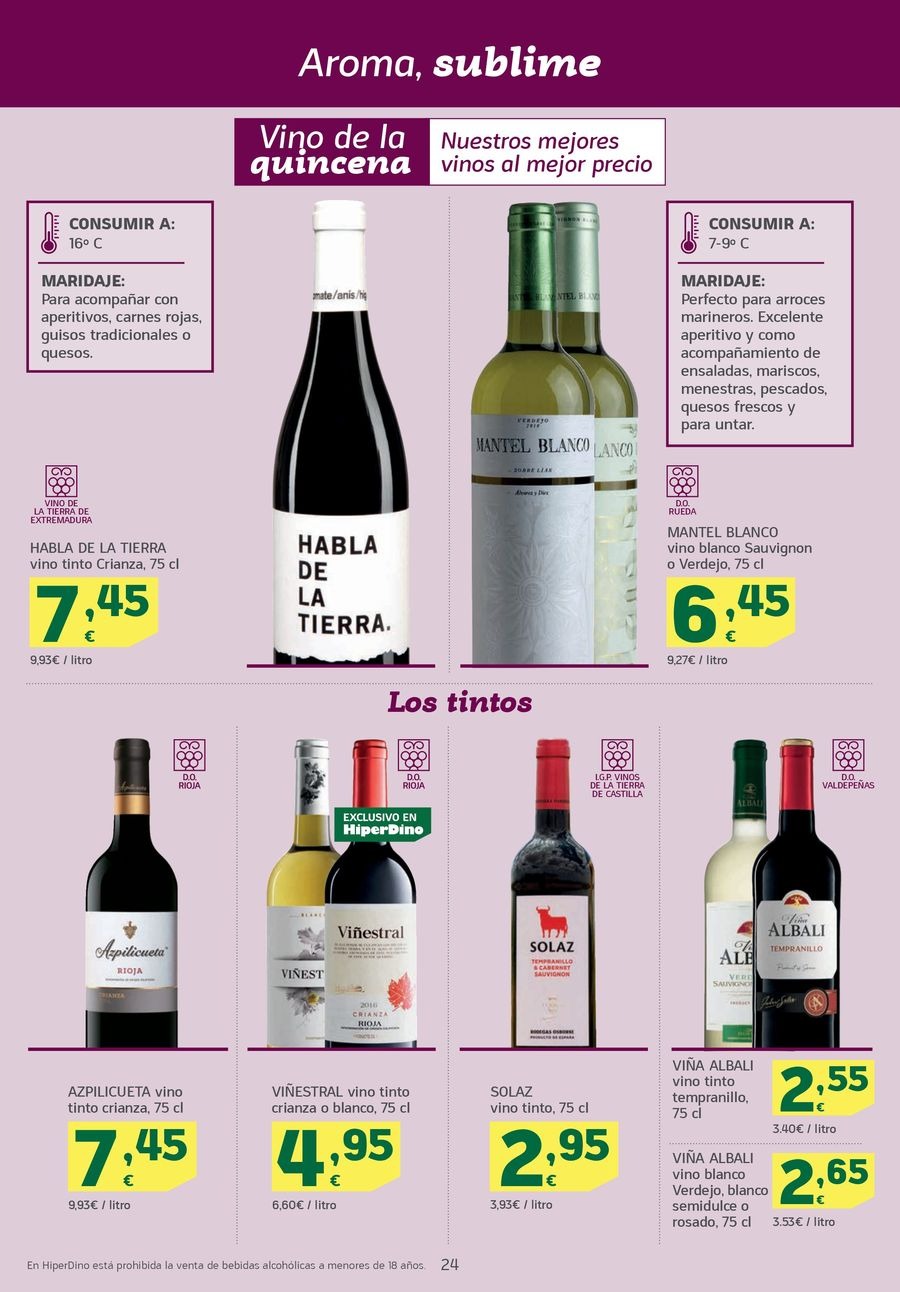 Ofertas de HiperDino España de 24 junio a 9 julio 2025 Nuevas ofertas