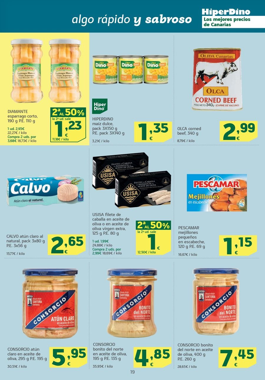 Ofertas de HiperDino España de 24 junio a 9 julio 2025 Nuevas ofertas