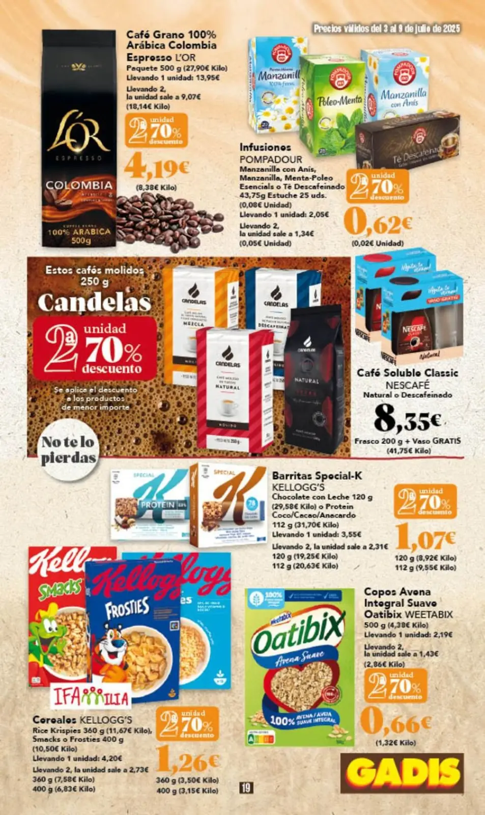 Página 19 en Nuevos precios en GADIS España