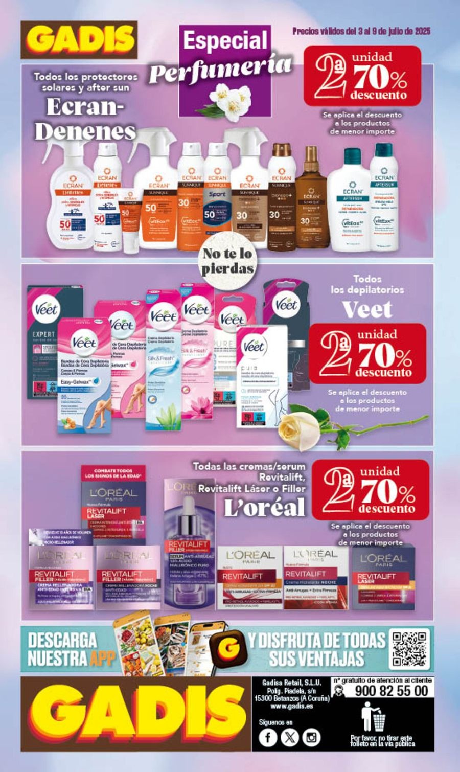 GADIS supermarket Spain Offers from 3 to 9 July 2025 New prices